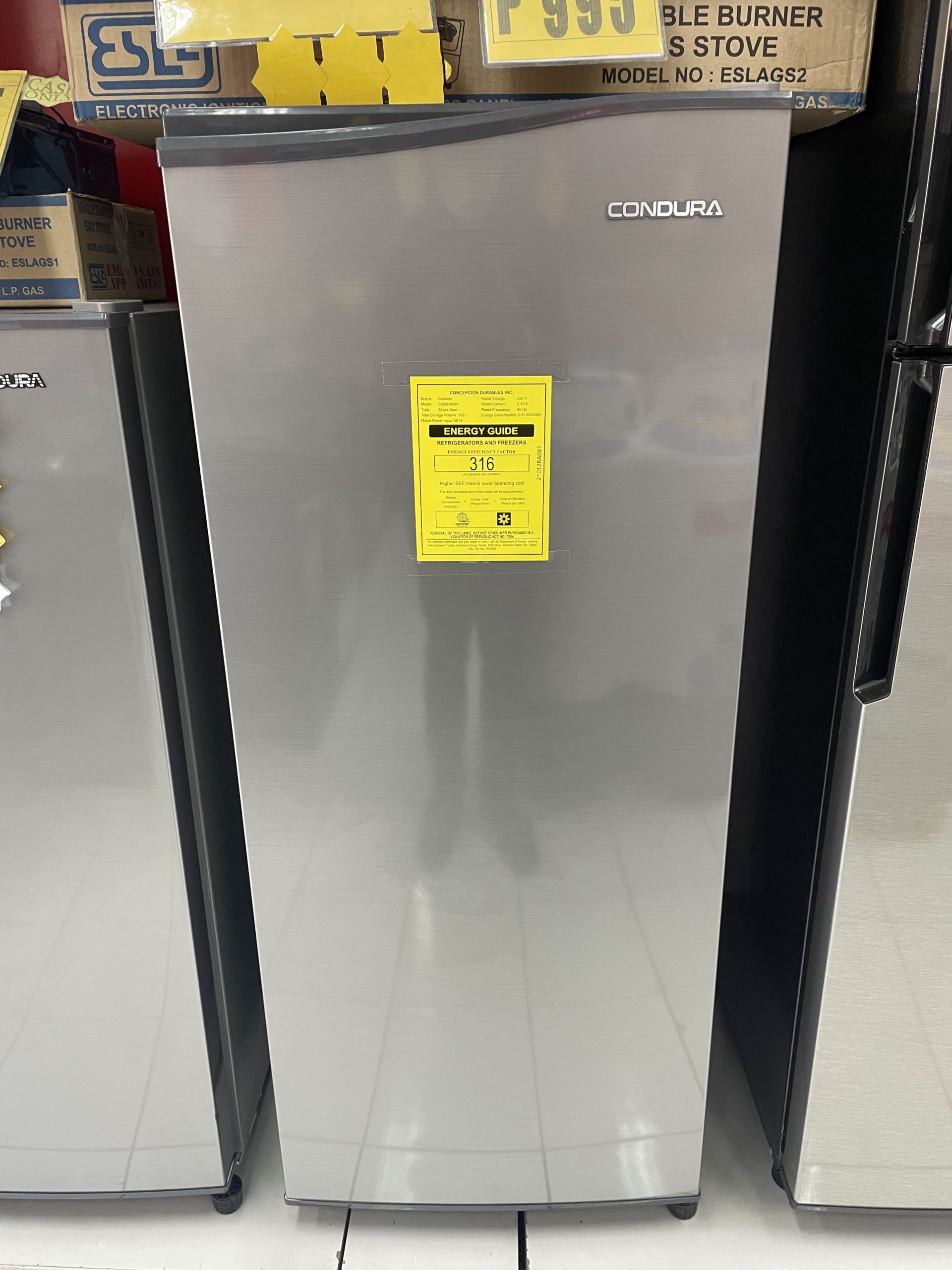 Condura red on sale refrigerator price