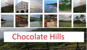 Chocolate Hills views point