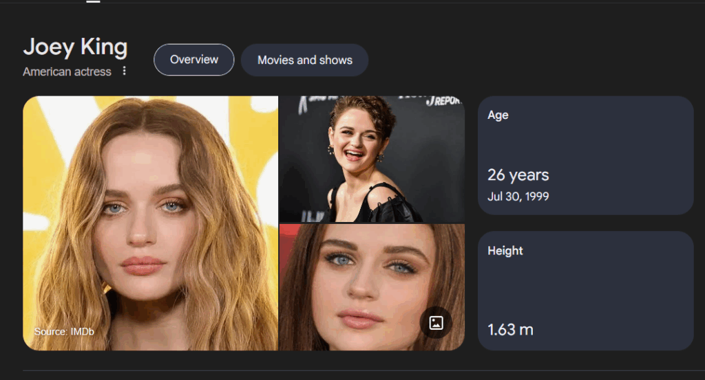 Joey King Movies and TV Shows