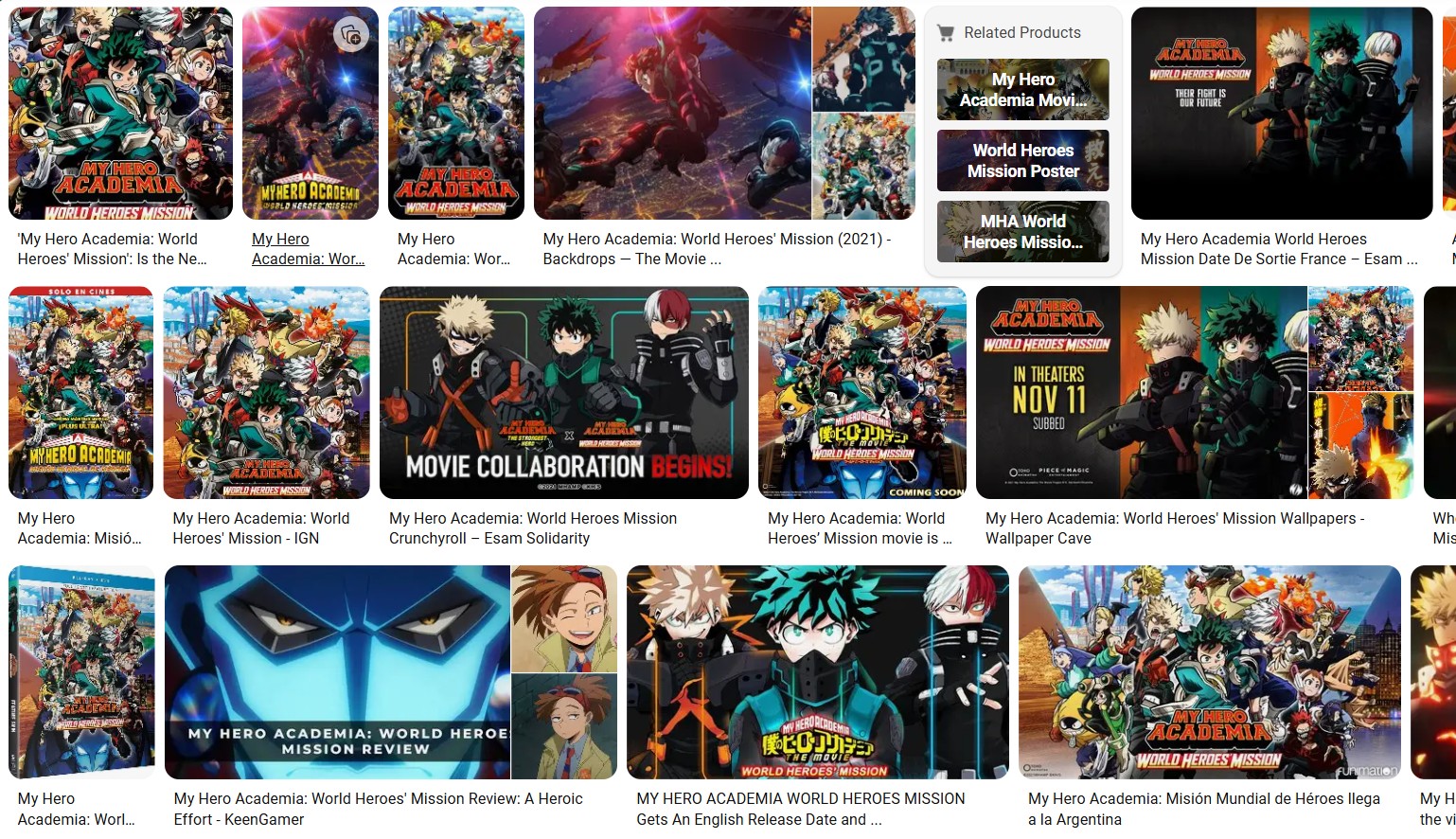 Full Movie Overview of My Hero Academia: World Heroes' Mission