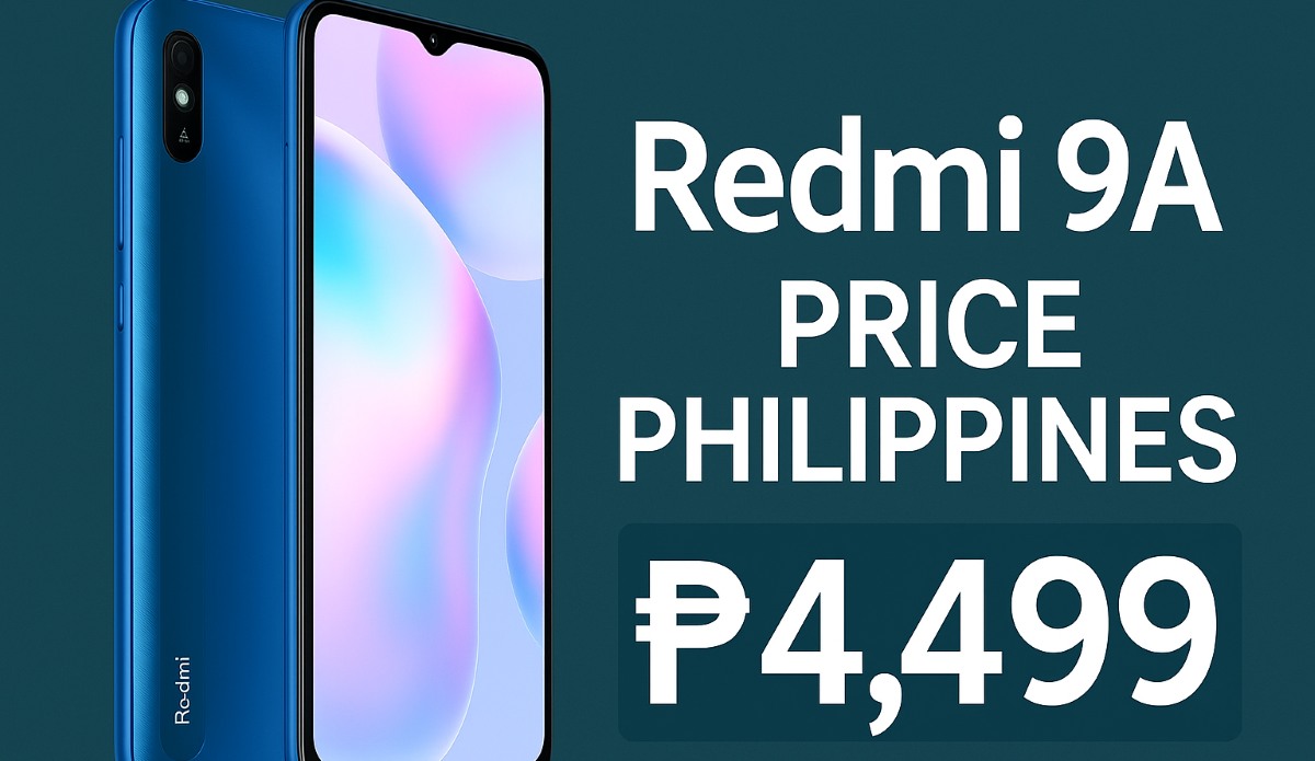 Redmi 9A Price Philippines ₱4,499