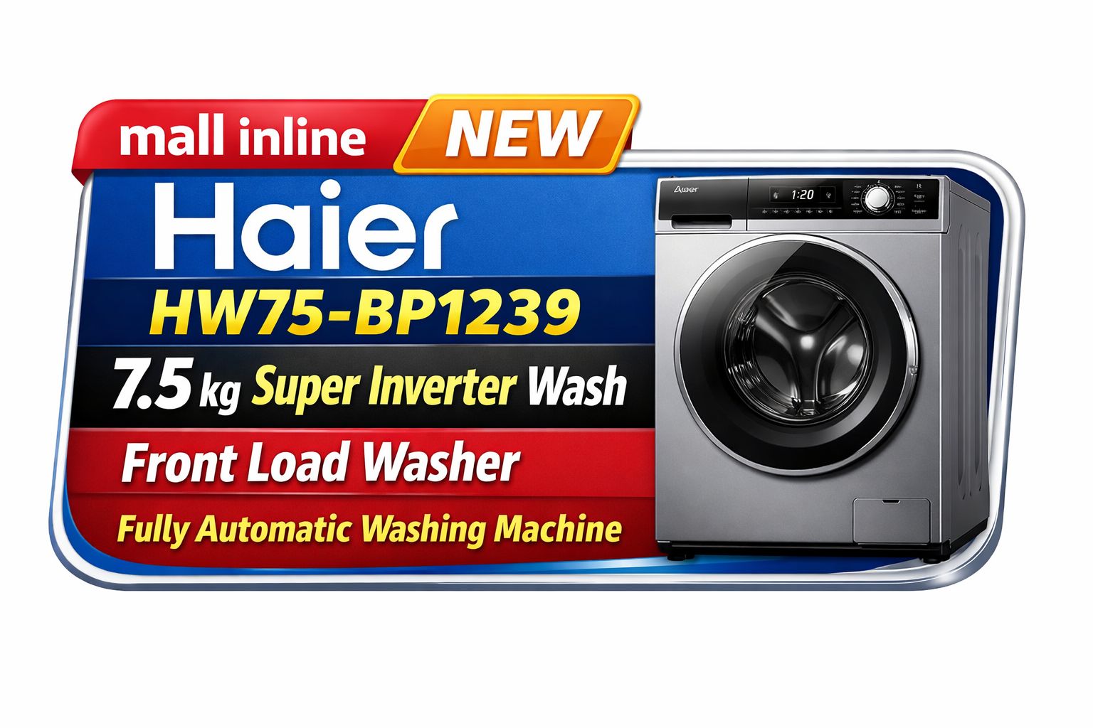 Sharp 6.0 kg Fully Auto Washing Machine ES-JN06A9
