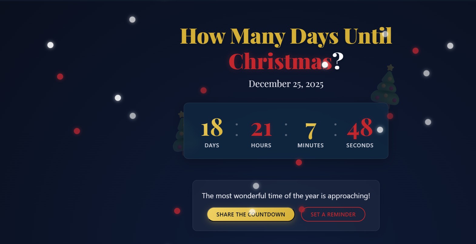 Christmas Countdown
