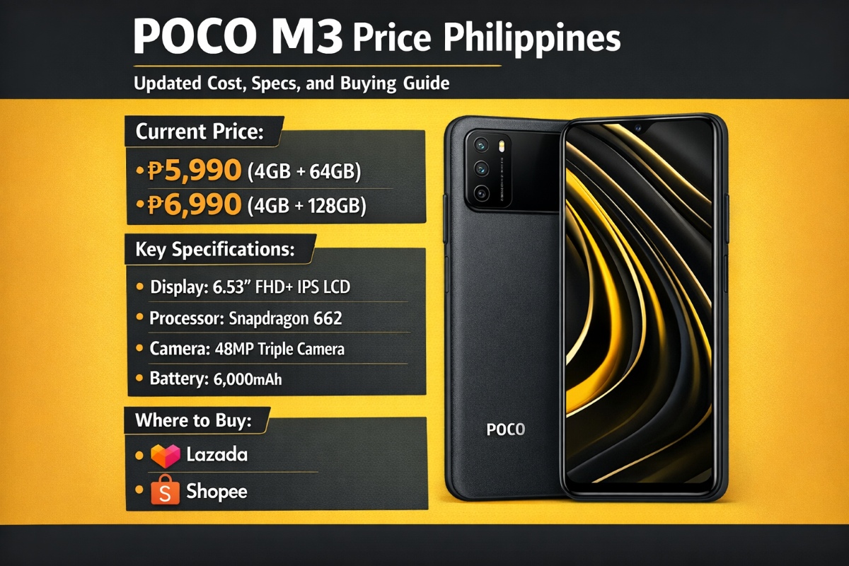 Poco M3 Price Philippines: Updated Cost, Specs, and Buying Guide