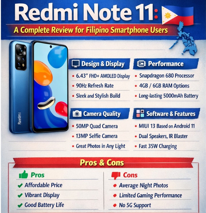 Redmi Note 11: Best Review for Filipino Users