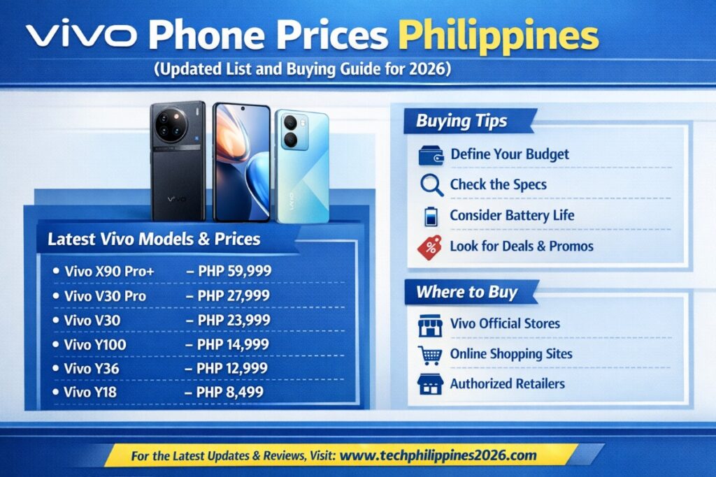 Vivo Phone Prices Philippines