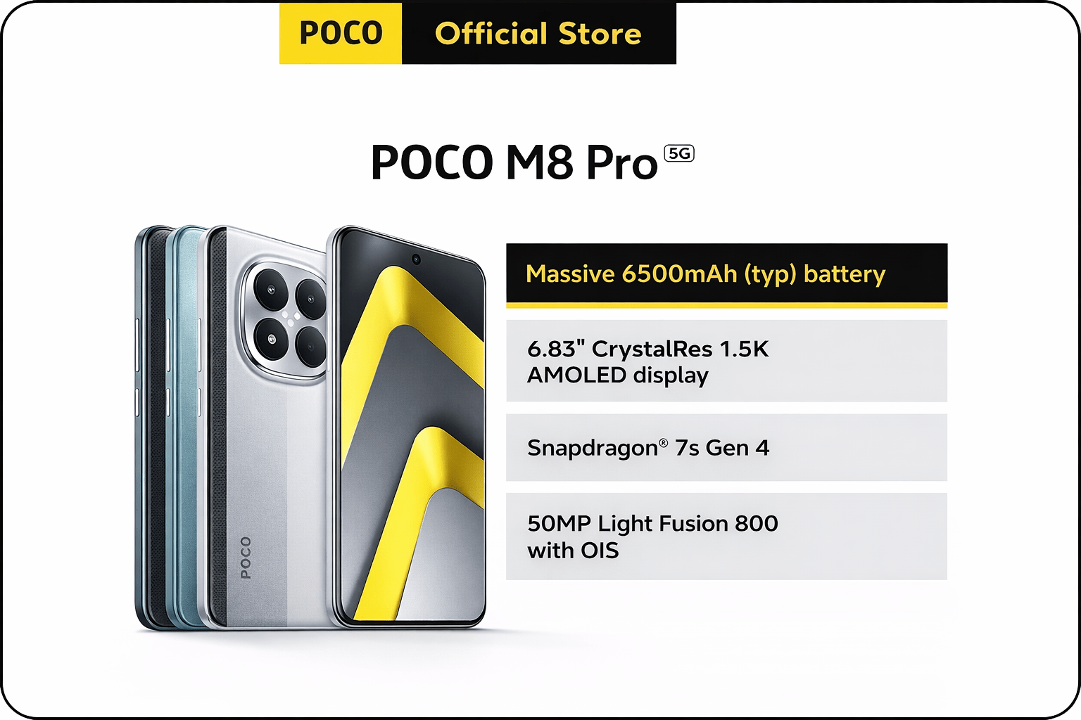 POCO Launch M8 Series in the Philippines Beginning January 8, 2026